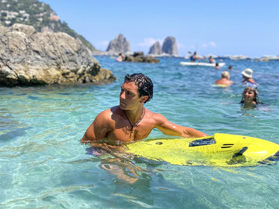 Cofanetto regalo Sessione di snorkeling di 1 ora con seabob a Capri