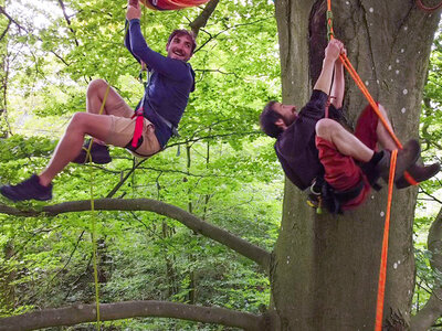 Activité insolite : 1h30 d’initiation à la grimpe d’arbres pour 2