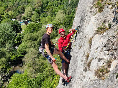 1 journée d'initiation à l'escalade dans le Condroz