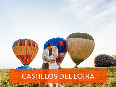 Caja regalo Vuelo en globo de 1 hora sobrevolando el Valle del Loira para 2 personas