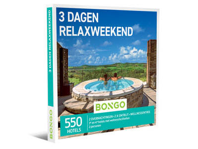 Cadeaubon 3 Dagen Relaxweekend