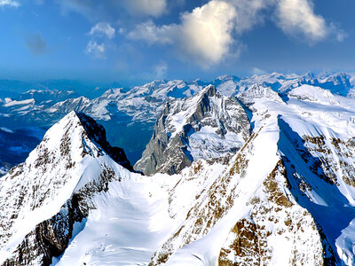 Vol panoramique en avion au-dessus du Cervin pour 2 personnes