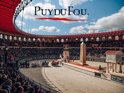 Coffret cadeau Billets Puy du Fou 2025 - 1 jour pour 2 adultes et 2 enfants