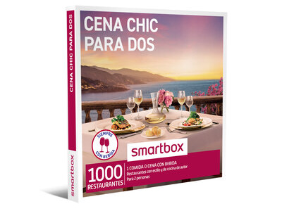 Caja regalo Cena chic para dos