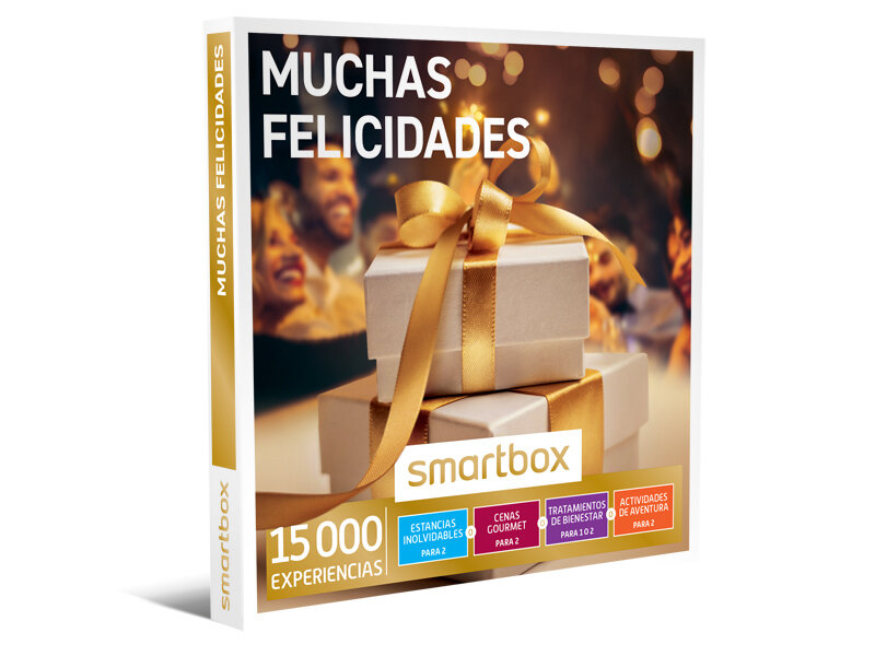 club Movilizar Terminal Caja regalo Muchas felicidades - Smartbox