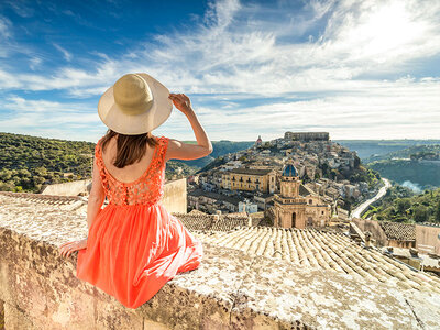 Cofanetto A spasso per Ragusa, Modica e Scicli: 1 tour con partenza da Catania e auto privata da 1 a 4 persone