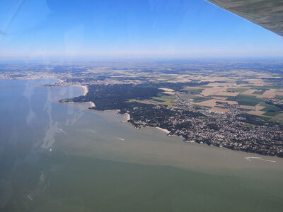 30 min de baptême de l'air en ULM avec initiation au pilotage au sud de Bordeaux