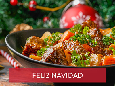 Caja regalo ¡Feliz Navidad gourmet! 1 cena en restaurante de la Guía MICHELIN