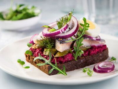 Gaveæske Smørrebrød