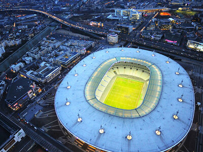 Visite des coulisses du Stade de France en famille pour 1 adulte et 1 enfant