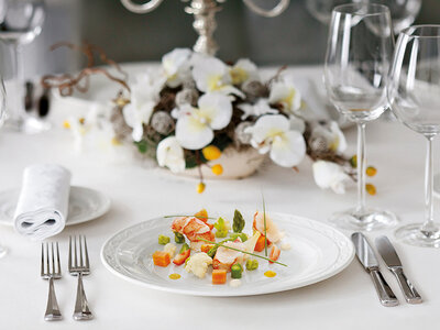 Coffret Noël gourmet : repas d'excellence menu 3 plats à Paris