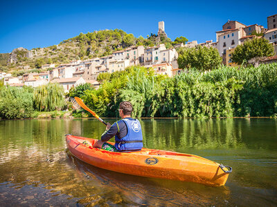 Coffret cadeau 4h de balade en canoë en famille près de Béziers