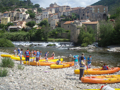 4h de balade en canoë en famille près de Béziers