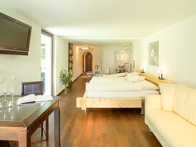 Coffret Comme des rois : séjour de luxe avec spa et dîner gastronomique à Saas-Almagell