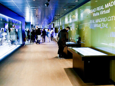 Caja Estadio Santiago Bernabéu: 1 entrada de adulto con tour, museo y vista paronámica del estadio