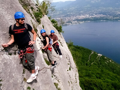 Coffret 3h de parcours sur la via ferrata pour 2 personnes face près de Chambéry