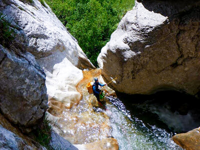 4h30 de canyoning pour 2 personnes avec photos près de Grenoble