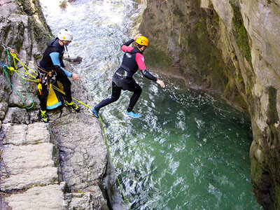 6h de canyoning au canyon du Furon près de Grenoble