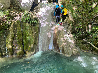 Coffret cadeau 2h30 de canyoning au canyon du Ternèze près de Grenoble pour 2 personnes