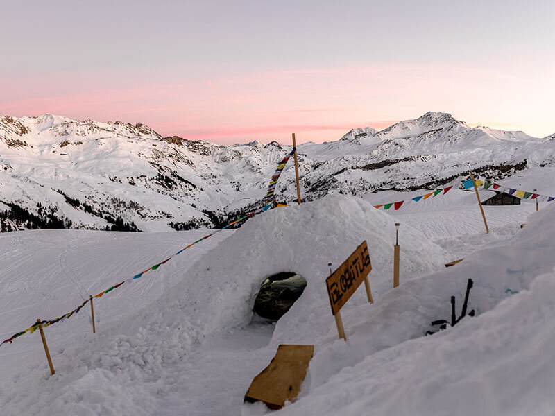 2 jours insolites en famille avec dîner dans un igloo en Savoie près d'Albertville
