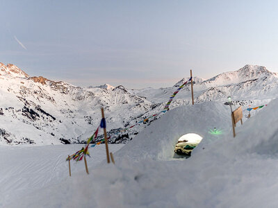 2 jours insolites en famille avec dîner dans un igloo en Savoie près d'Albertville