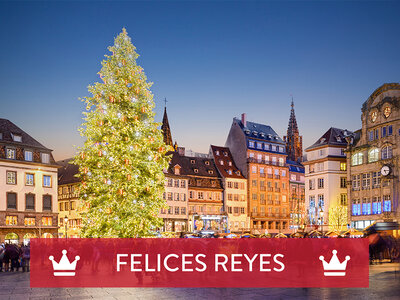 Caja regalo Escapada de Reyes en Estrasburgo: 1 noche con desayuno para 2