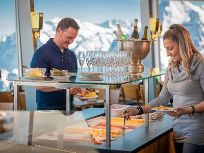 Brunch au Schilthorn au restaurant panoramique Piz Gloria