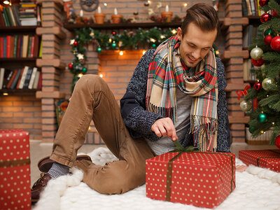 Presentbox God jul, min bror!