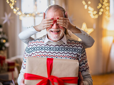 Presentbox God jul morfar!