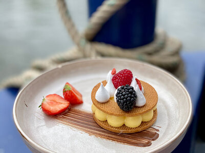 2h de croisière sur la Seine avec dîner à bord du Capitaine Fracasse le vendredi