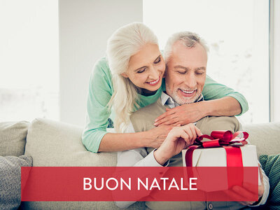 Cofanetto regalo Regali di Natale speciali per papà: soggiorni, relax, cene o avventure a scelta per 2