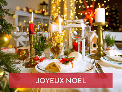 Coffret cadeau 2 nuits avec souper romantique pour un Noël gourmand en Suisse