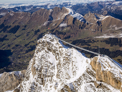 Coffret Ticket aller-retour pour Glacier 3000 en téléphérique