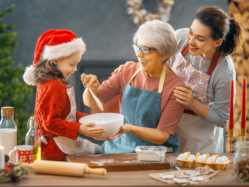 En riktigt god jul, farmor!