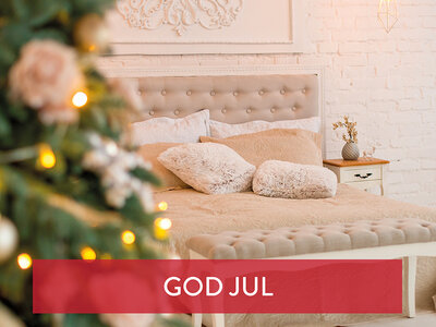 Presentbox Julromantik: hotell & middag för 2