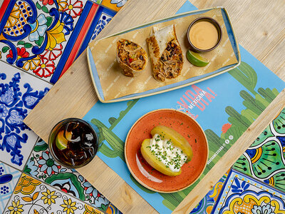 Bodega Mexicana in famiglia: 2 burrito e 2 menù per bimbi con churros e bibite