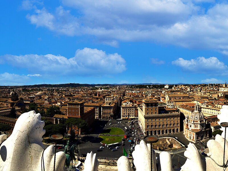 Roma dall’alto: biglietti per l’ascensore in vetro dell’Altare della Patria per 2 adulti