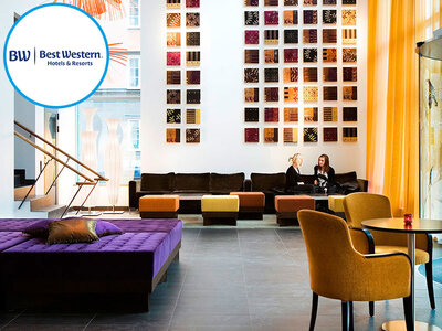 Presentbox 2 dagar med dubbelrum på Best Western-hotell