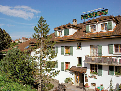 Romantischer Aufenthalt mit 1 Übernachtung, Abendessen und Spa in Gruyères