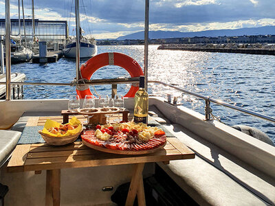 Coffret cadeau Une croisière pour 2 avec dégustation sur le lac Léman