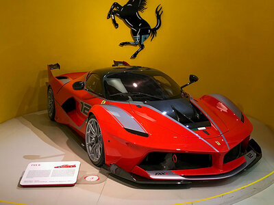 Cofanetto 100% di emozione per chi ama le corse: 1 ingresso alla Ferrari Experience