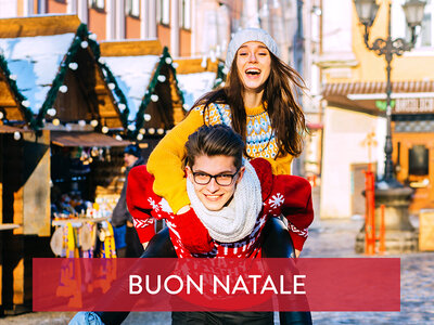 Cofanetto regalo Un magico viaggio di Natale: 2 notti nelle città più romantiche d’Europa