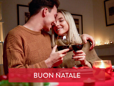 Cofanetto regalo Natale tra gusto e relax: 2 notti in hotel 4* con cena e Spa per 2