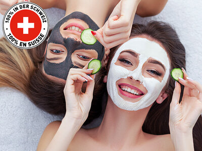 Geschenkbox Wellness für 2 in der Schweiz: 1 Gesichtsbehandlung um dem Stress ade zu sagen