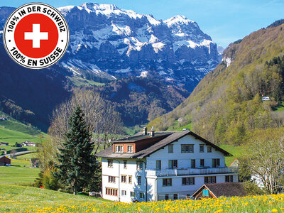 Coffret cadeau Séjour paysages de carte postale : 2 nuits avec petits déjeuners et 1 souper pour 2 en Suisse