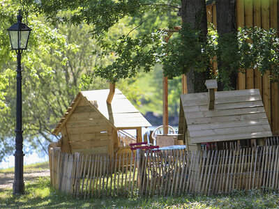 3 jours en famille en cabanon sur les bords de lac entre Toulouse et Auch