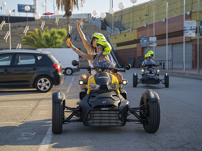 Tour guiado en Cam-Am Ryker por Barcelona de 1 hora y 30 minutos