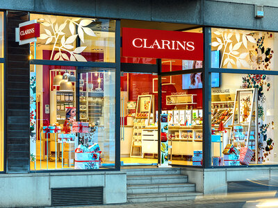 Doos Lichaam- en gezichtsmassage bij Boutique Clarins in Ukkel