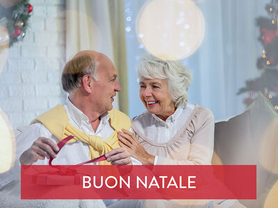 Cofanetto regalo Buon Natale, babbo! Cene, degustazioni vini, avventure o pause benessere per 1 o 2