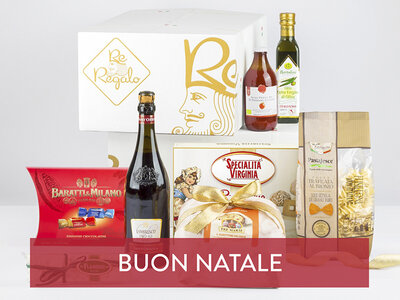 Cofanetto regalo Un dolce Natale: Panettone e prodotti tipici artigianali a casa tua!